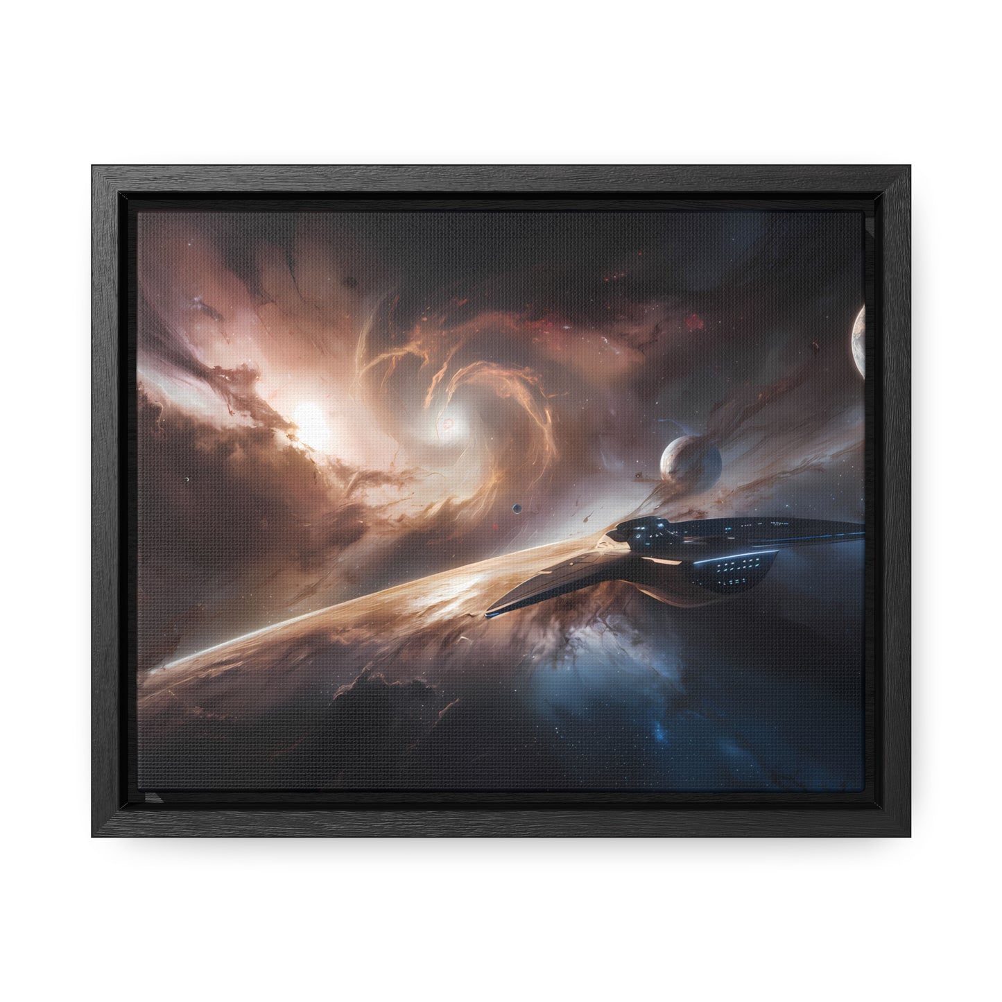 Voyage Through the Maelstrom of Stars - Gallery Canvas Wraps, Horizontal Frame