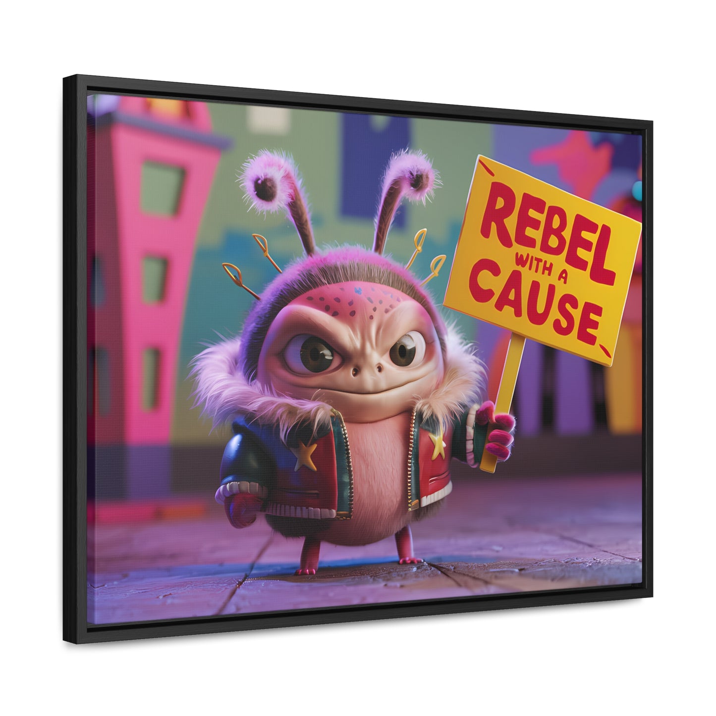 Rebel with a Cause - Gallery Canvas Wraps, Horizontal Frame