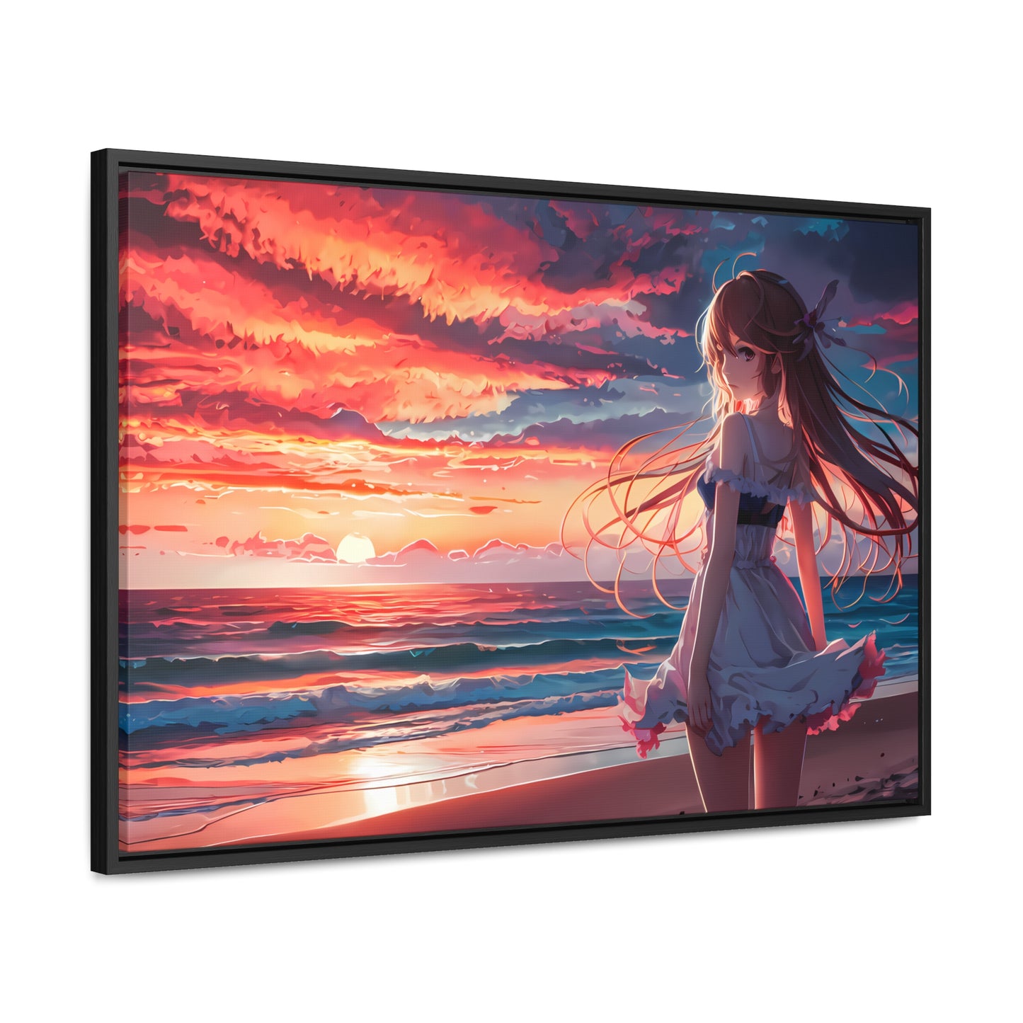 Sunset Reverie - Gallery Canvas Wraps, Horizontal Frame