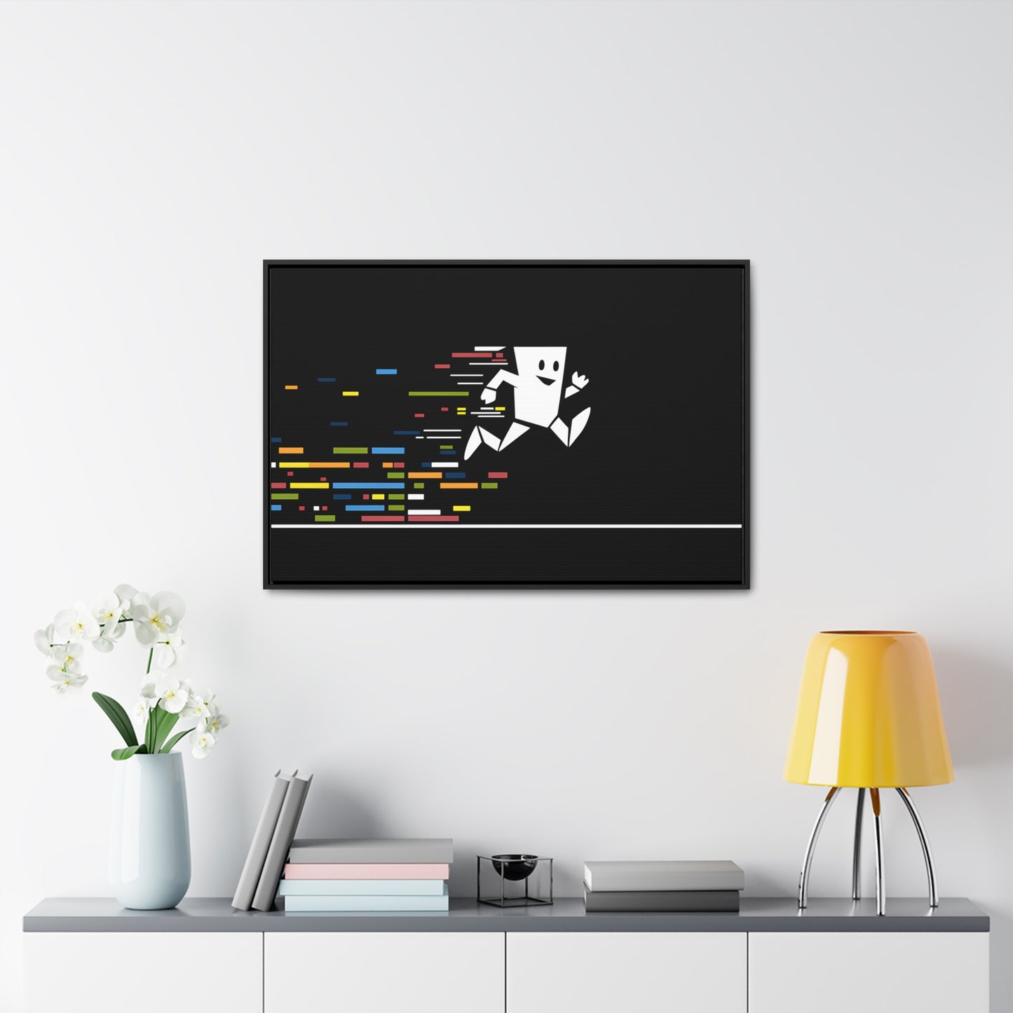 Data Sprint - Gallery Canvas Wraps, Horizontal Frame