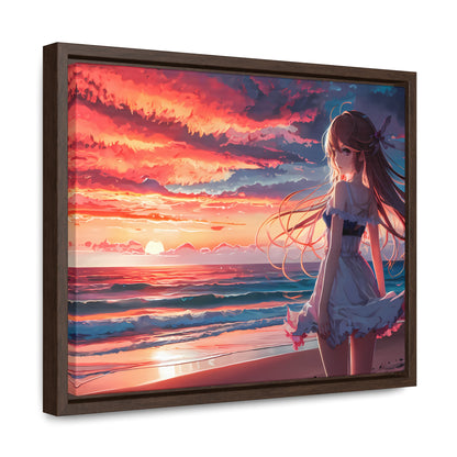 Sunset Reverie - Gallery Canvas Wraps, Horizontal Frame