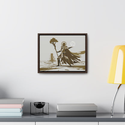 Guardian of the Wasteland - Gallery Canvas Wraps, Horizontal Frame