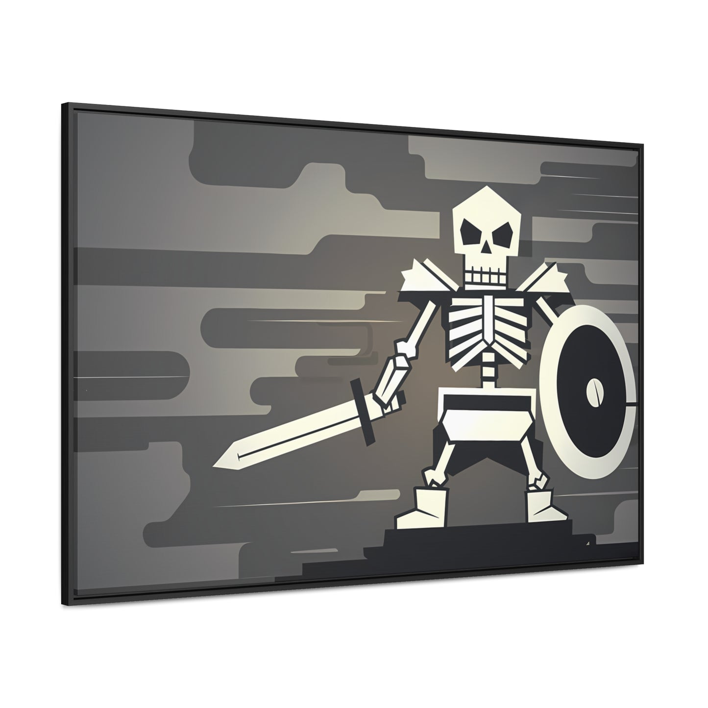 The Undead Sentinel - Gallery Canvas Wraps, Horizontal Frame