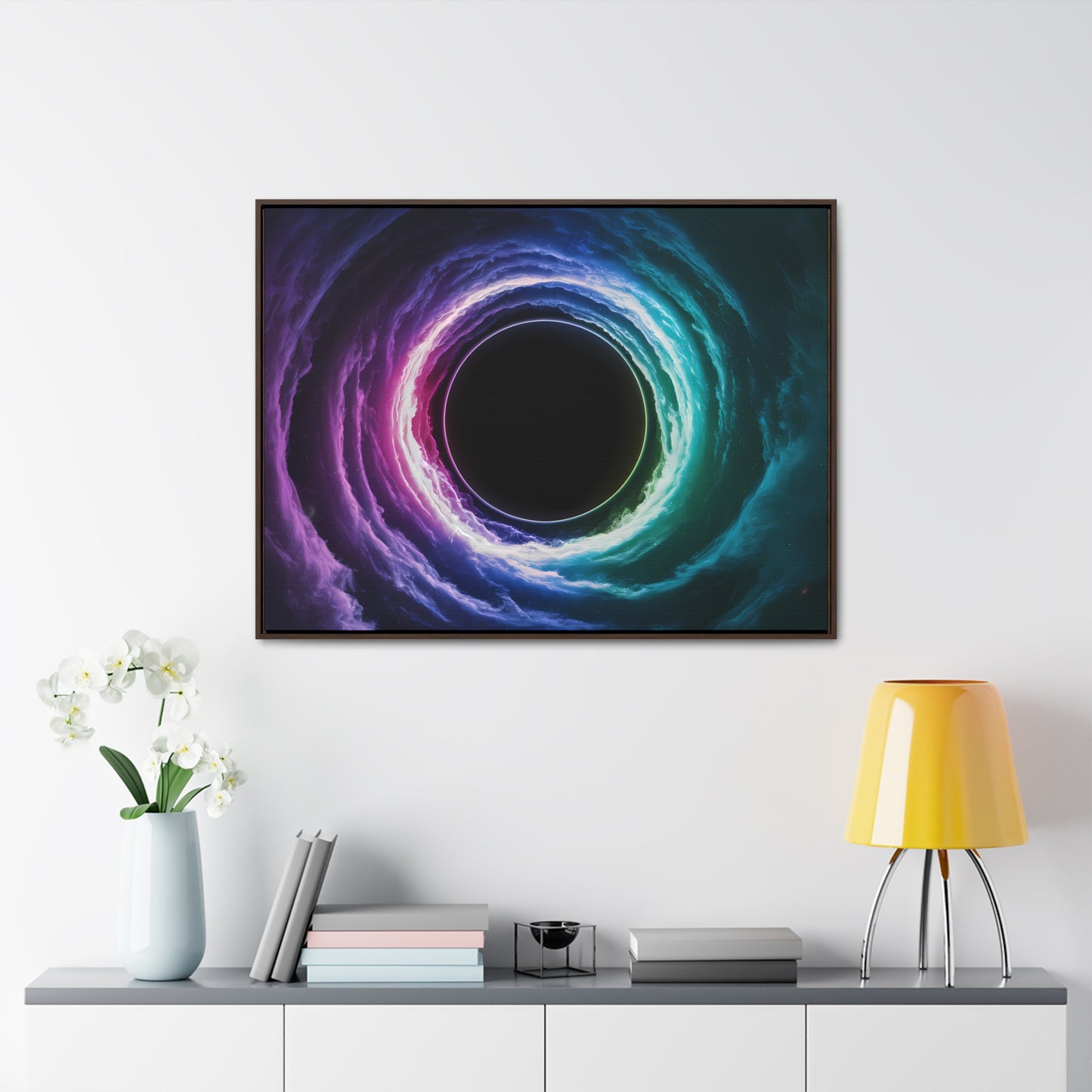 Ethereal Void - Gallery Canvas Wraps, Horizontal Frame