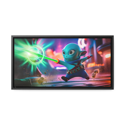 Galactic Defender - Gallery Canvas Wraps, Horizontal Frame