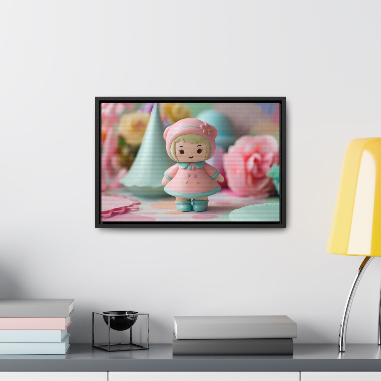 Sweet Pastel Dreamland - Gallery Canvas Wraps, Horizontal Frame