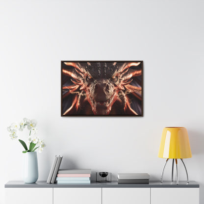 Wrath of the Inferno Dragon - Gallery Canvas Wraps, Horizontal Frame