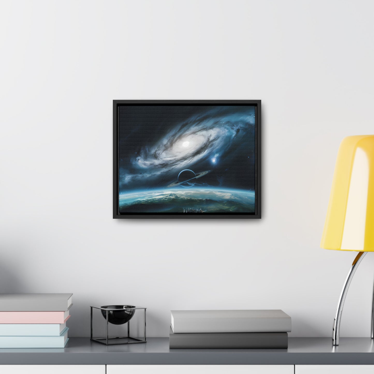 Celestial Spiral - Gallery Canvas Wraps, Horizontal Frame