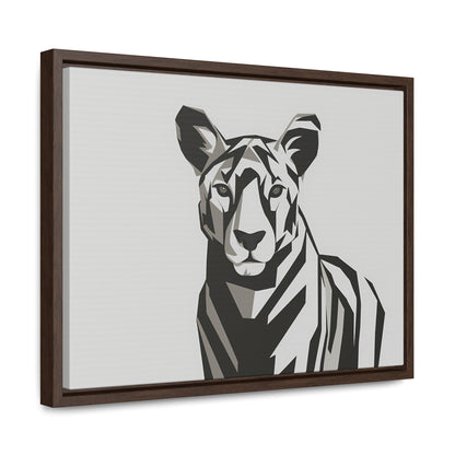 "Monochrome Majesty" - Gallery Canvas Wraps, Horizontal Frame