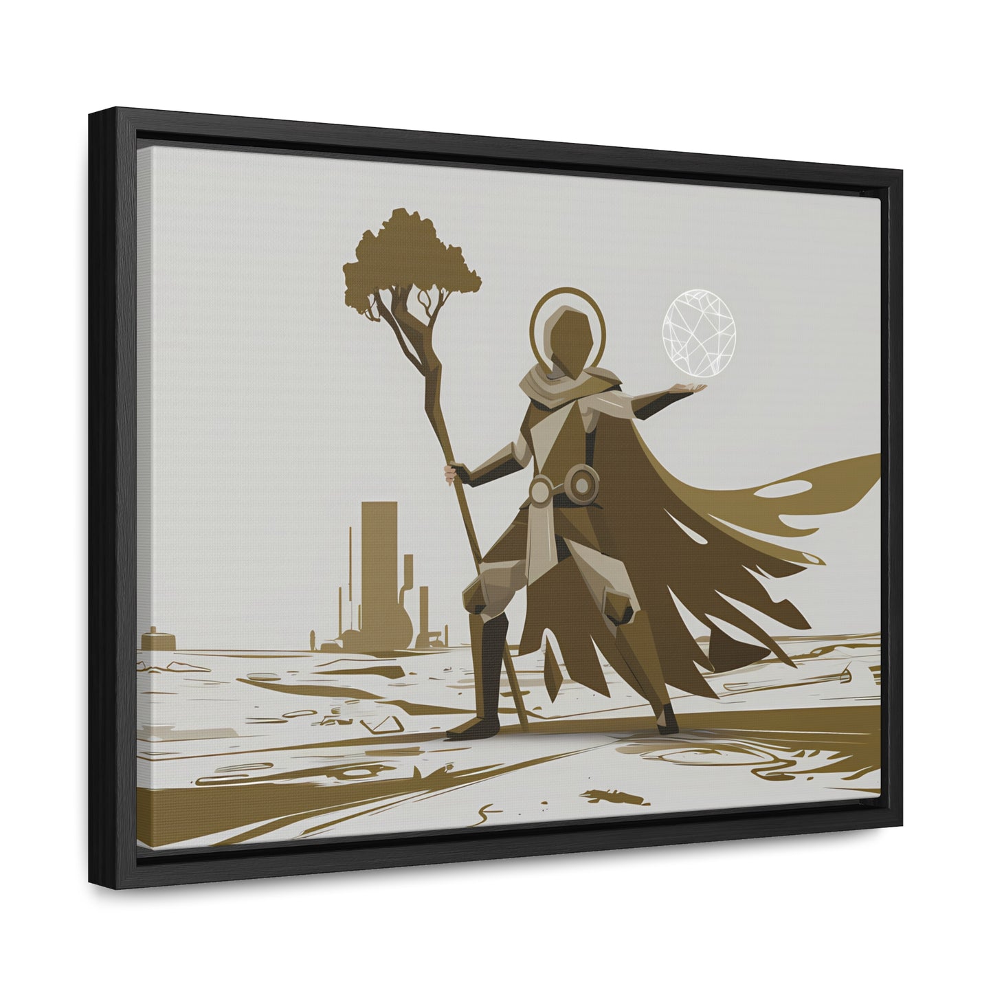 Guardian of the Wasteland - Gallery Canvas Wraps, Horizontal Frame