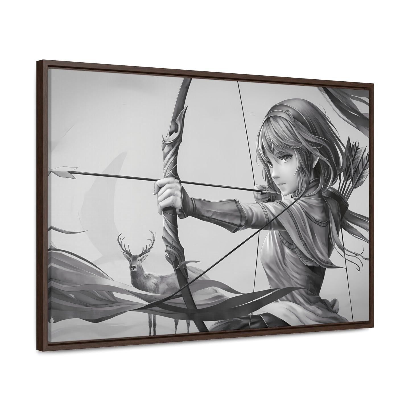 Guardian of the Wilds - Gallery Canvas Wraps, Horizontal Frame