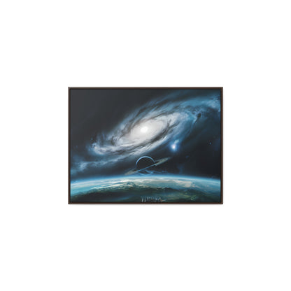 Celestial Spiral - Gallery Canvas Wraps, Horizontal Frame