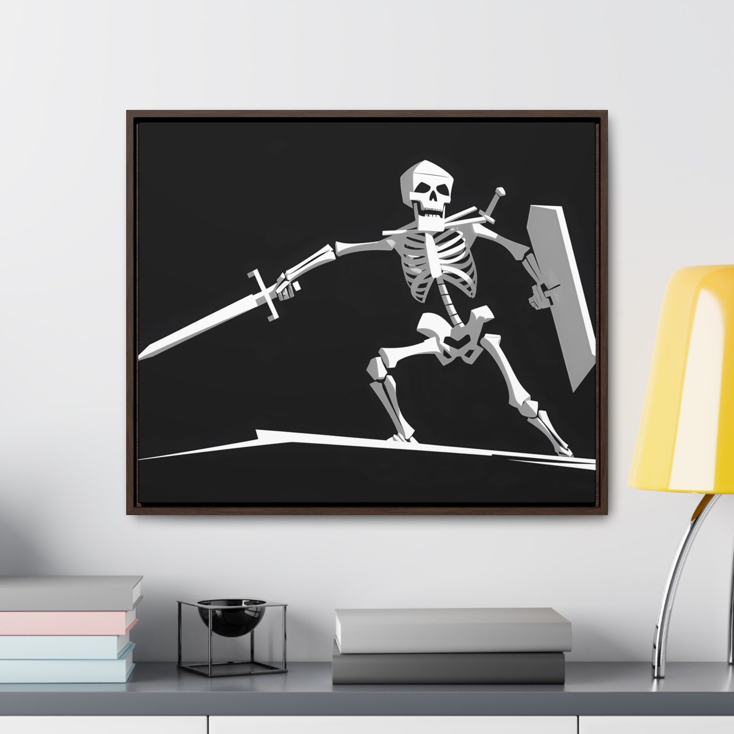 The Undead Sentinel - Gallery Canvas Wraps, Horizontal Frame