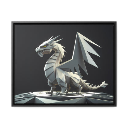 The Silver Sentinel - Gallery Canvas Wraps, Horizontal Frame