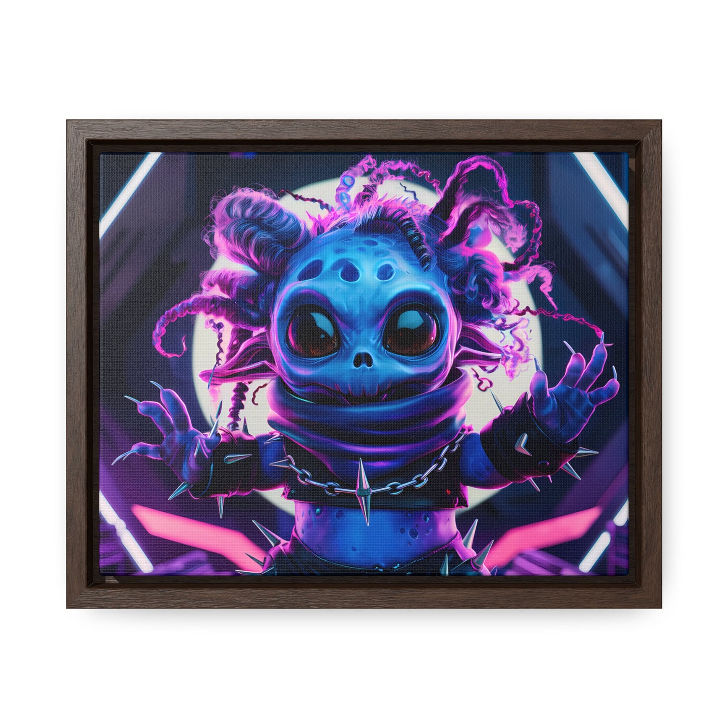 Alien Punk Starlet - Gallery Canvas Wraps, Horizontal Frame