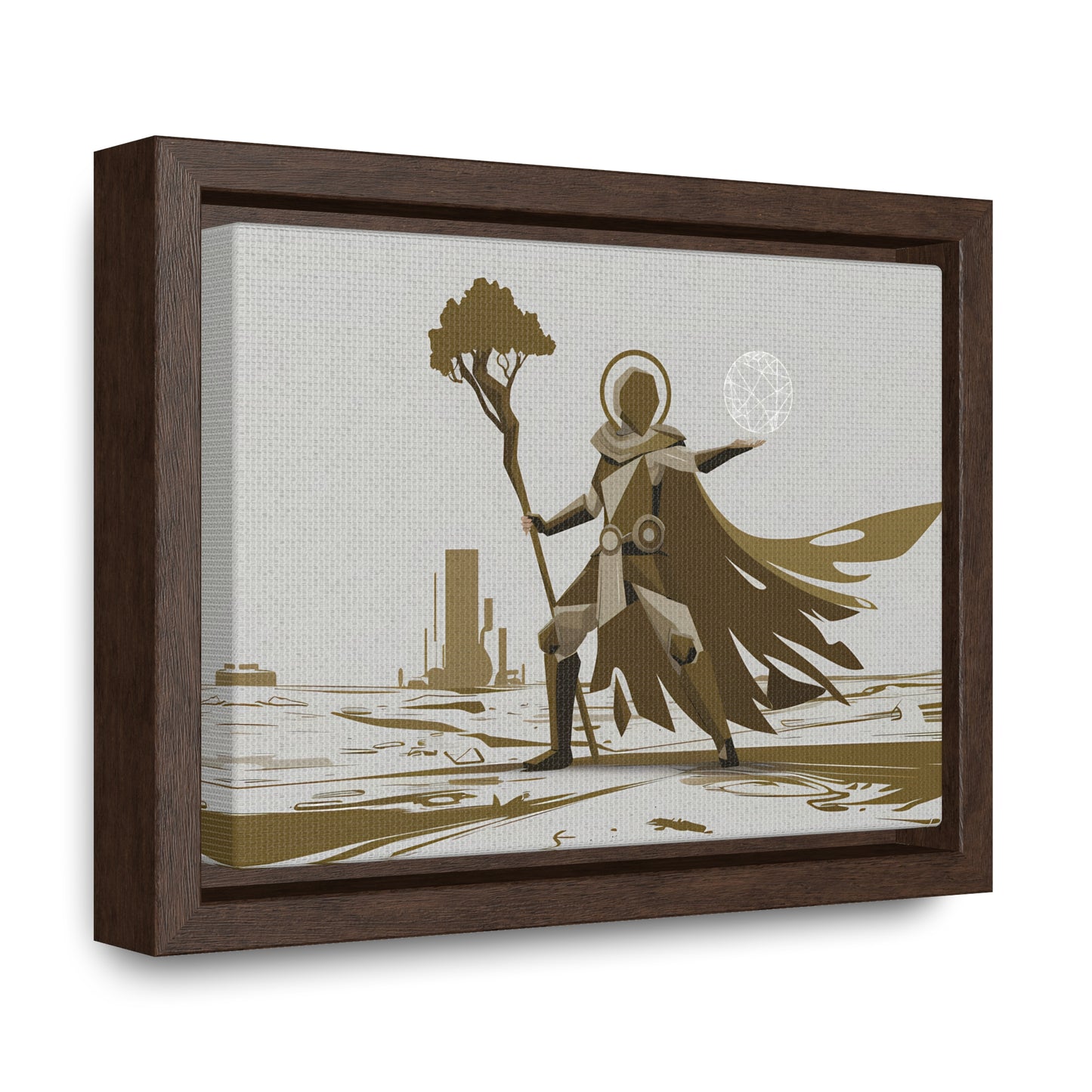 Guardian of the Wasteland - Gallery Canvas Wraps, Horizontal Frame