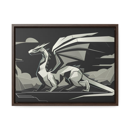 Shadow of the Silver Dragon - Gallery Canvas Wraps, Horizontal Frame