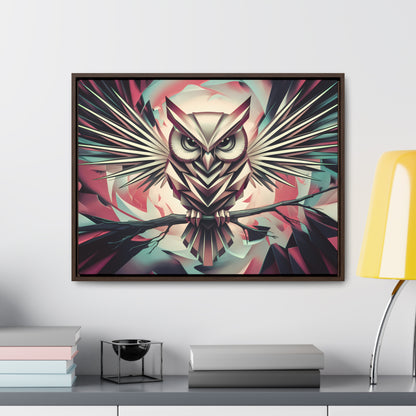 "Mechanical Wisdom" - Gallery Canvas Wraps, Horizontal Frame