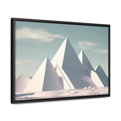 Monolith Peaks - Gallery Canvas Wraps, Horizontal Frame