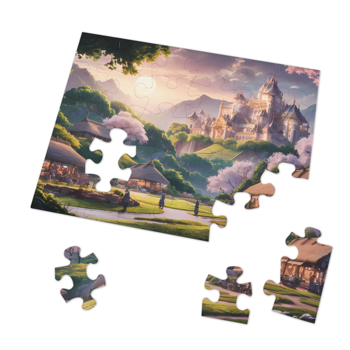 Castle from a Fairytail - Jigsaw Puzzle (30, 110, 252, 500,1000-Piece)