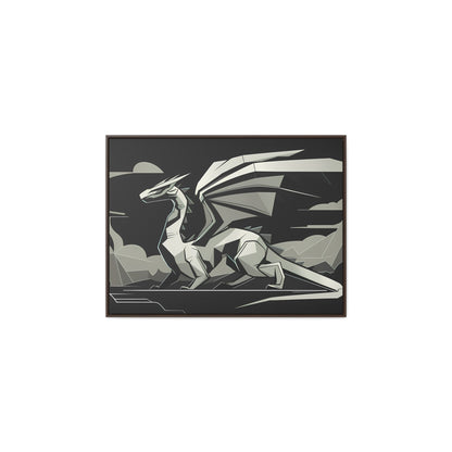 Shadow of the Silver Dragon - Gallery Canvas Wraps, Horizontal Frame