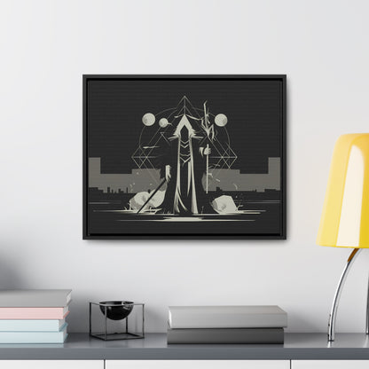 The Arcane Guardian of the Shadows - Gallery Canvas Wraps, Horizontal Frame