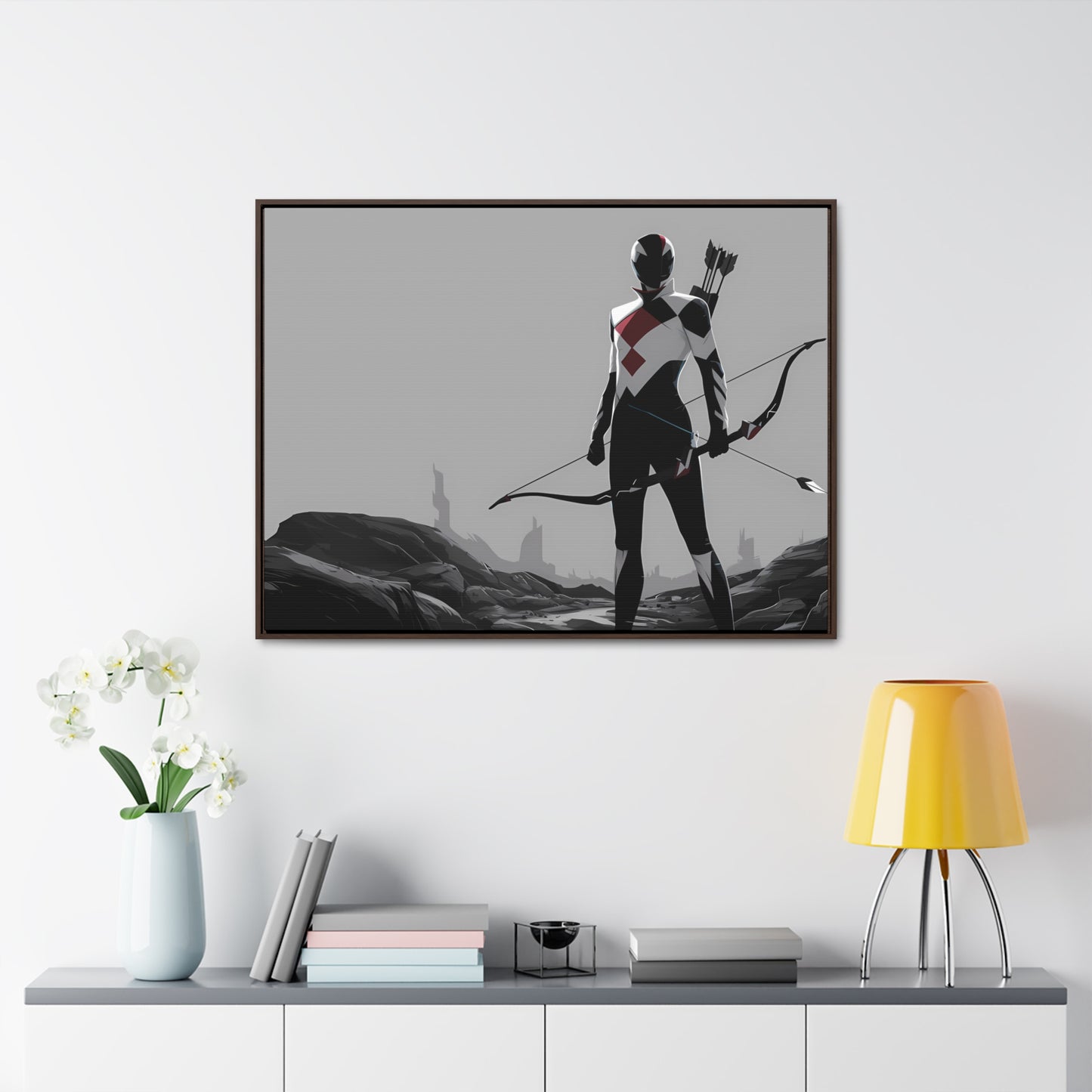 Silent Marksman - Gallery Canvas Wraps, Horizontal Frame