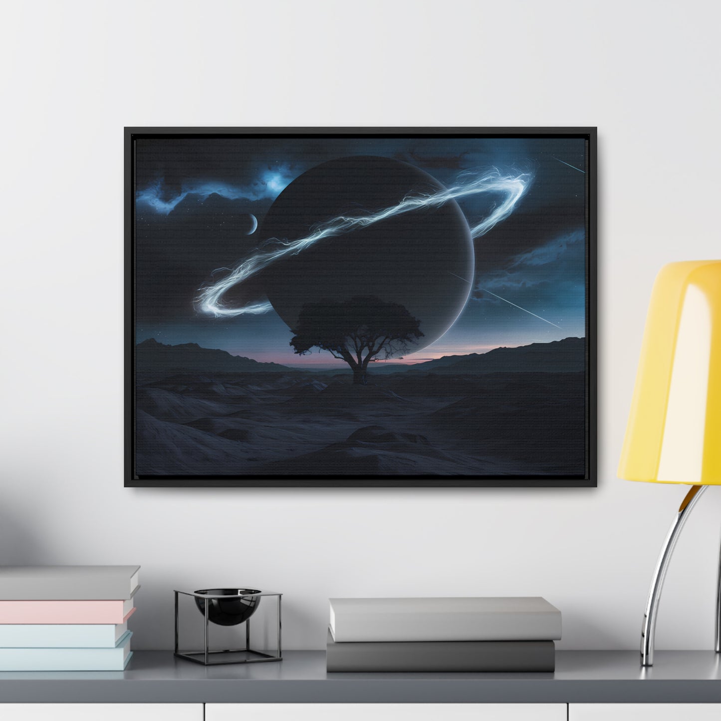 Eclipse of Eternity - Gallery Canvas Wraps, Horizontal Frame