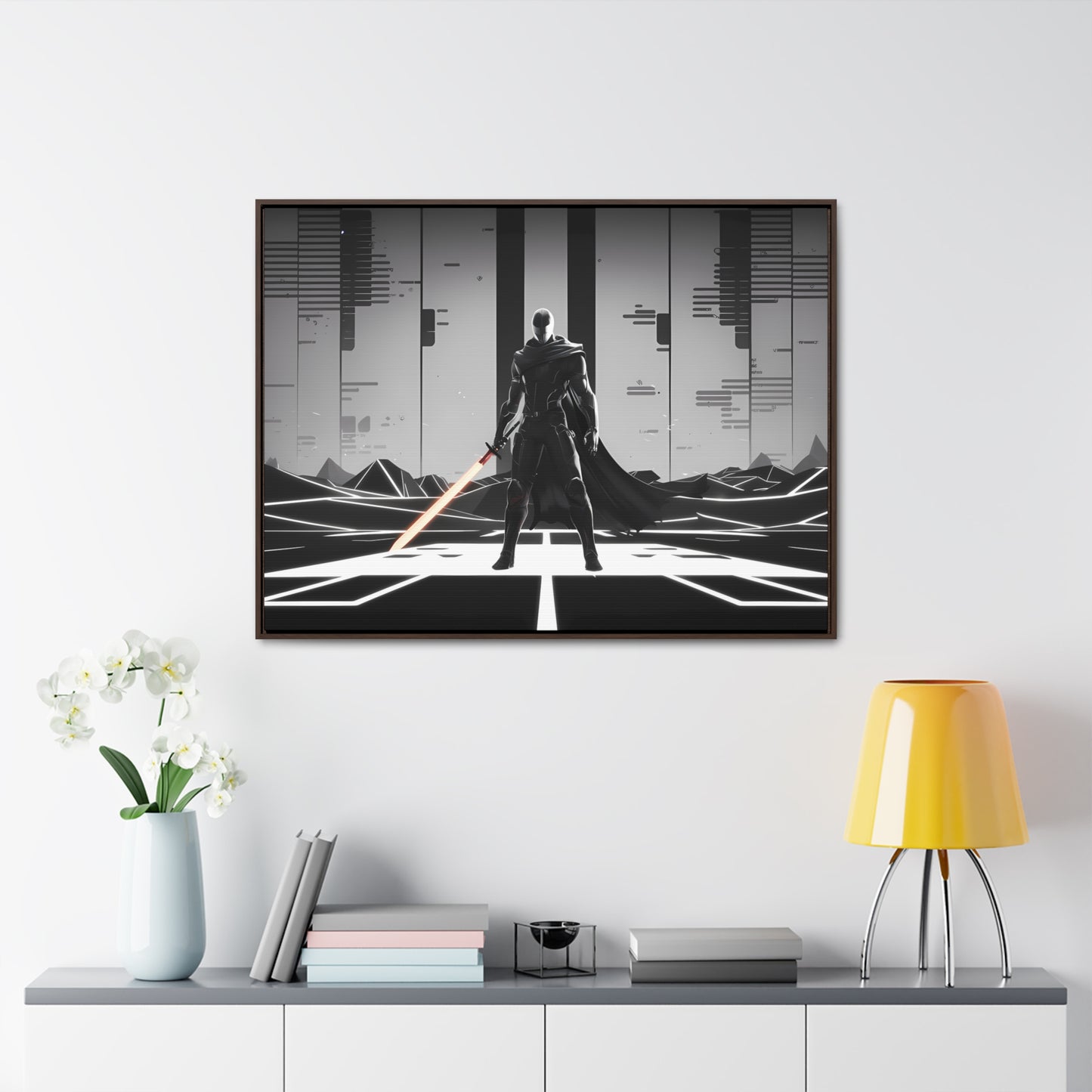 Dark Sentinel - Gallery Canvas Wraps, Horizontal Frame