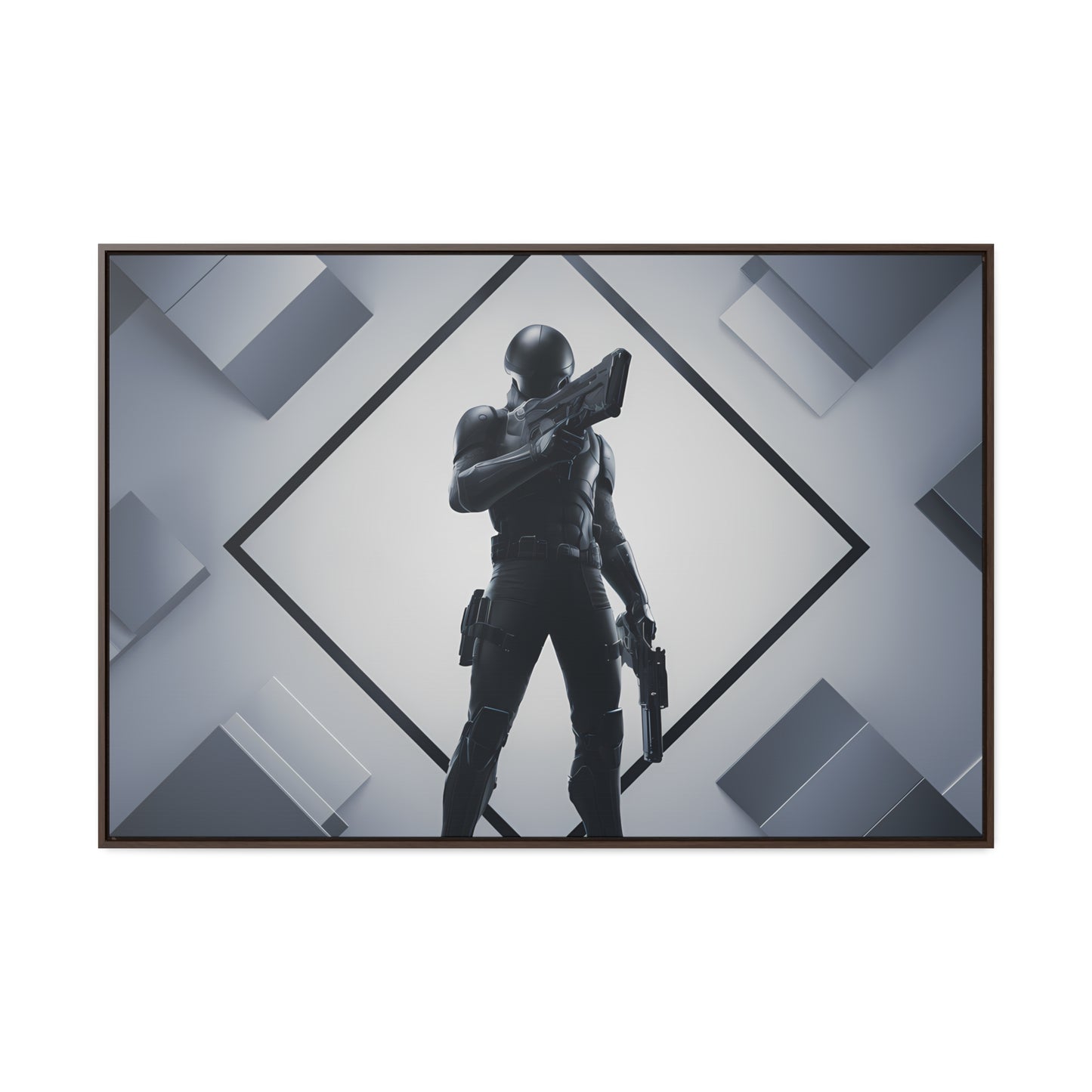 Shadow Enforcer - Gallery Canvas Wraps, Horizontal Frame