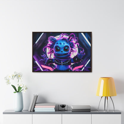 Alien Punk Starlet - Gallery Canvas Wraps, Horizontal Frame