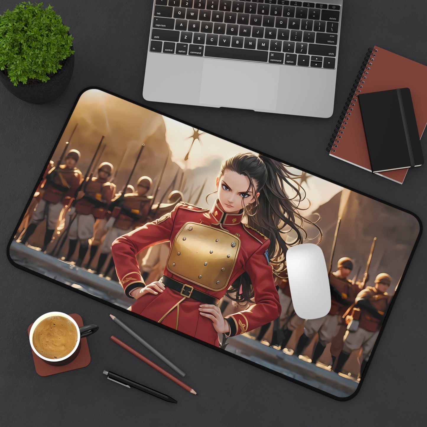 The Resolute Commander - Desk Mat