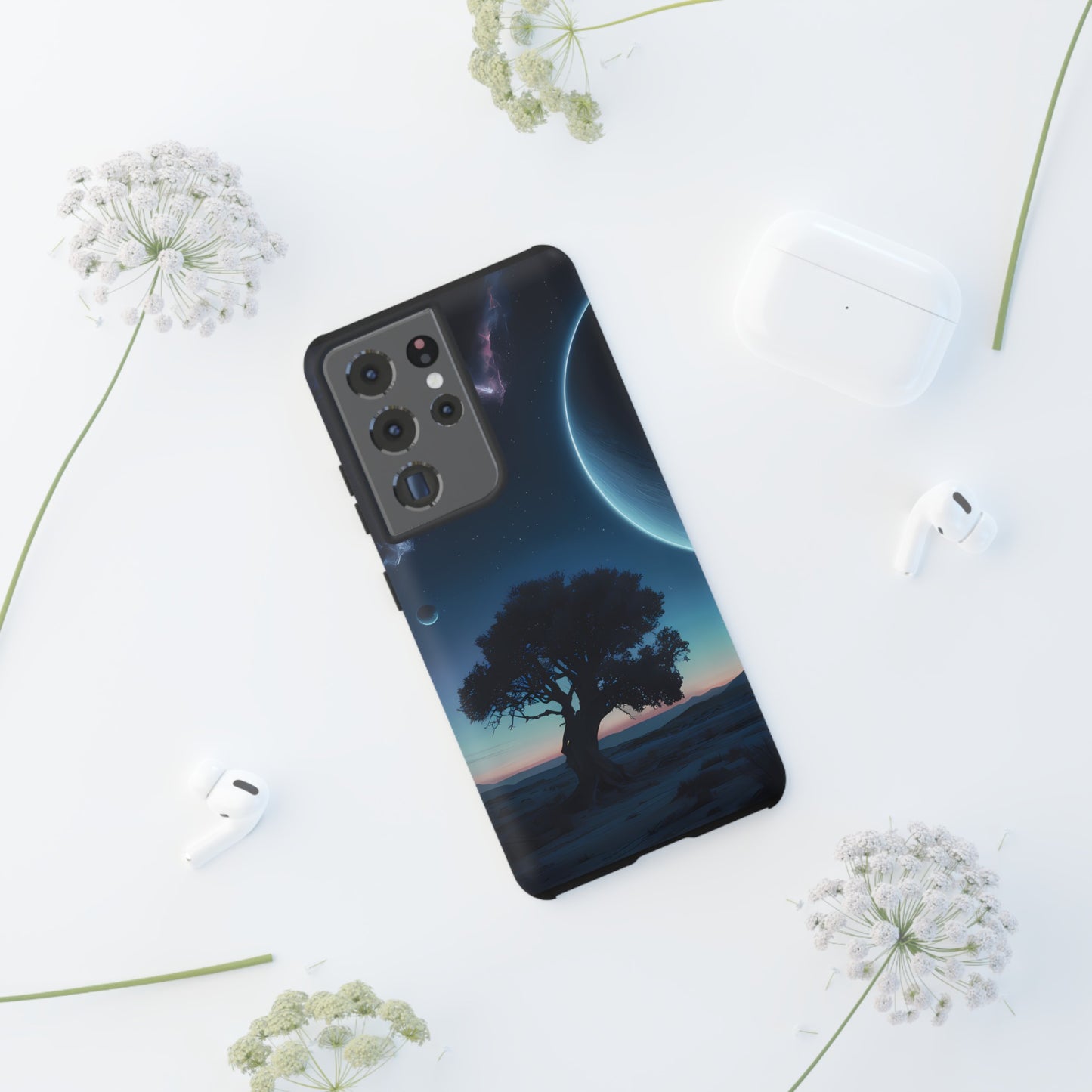 The Cosmos and a Tree - Smartphone Tough Cases