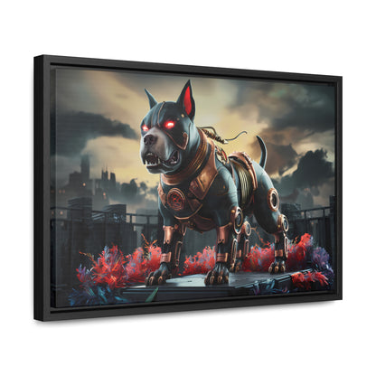 Cyberhound Sentinel - Gallery Canvas Wraps, Horizontal Frame