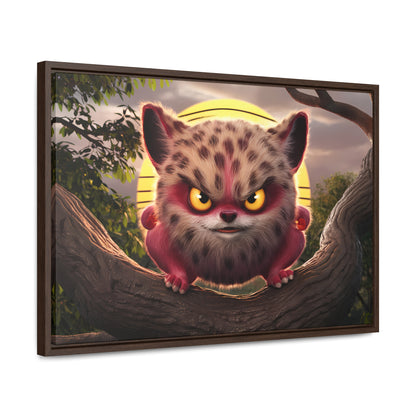 Guardian of the Sunset Forest - Gallery Canvas Wraps, Horizontal Frame