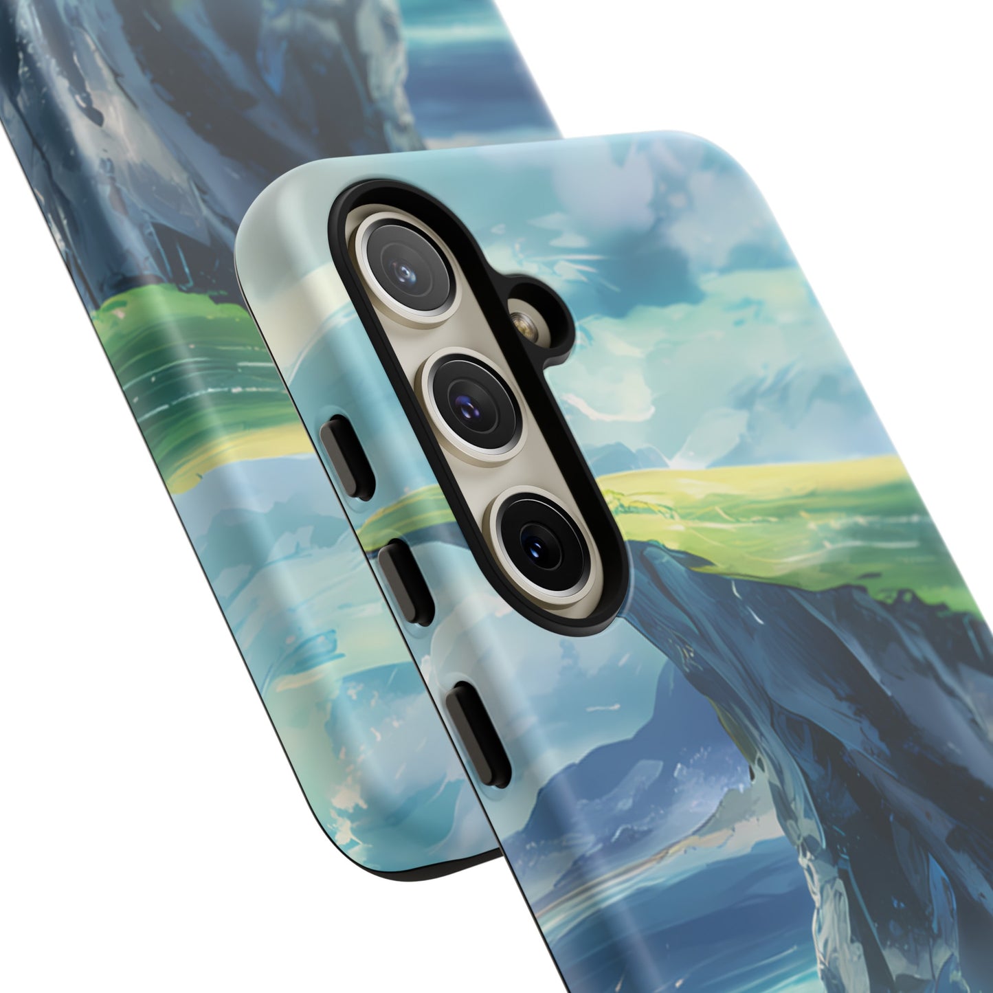 Anime Cliff by the Sea - Smartphone Tough Cases