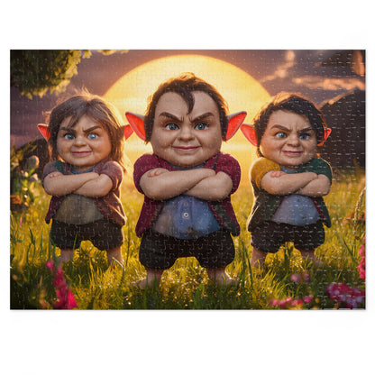 A Gang of "Gnomes" - Jigsaw Puzzle (30, 110, 252, 500,1000-Piece)