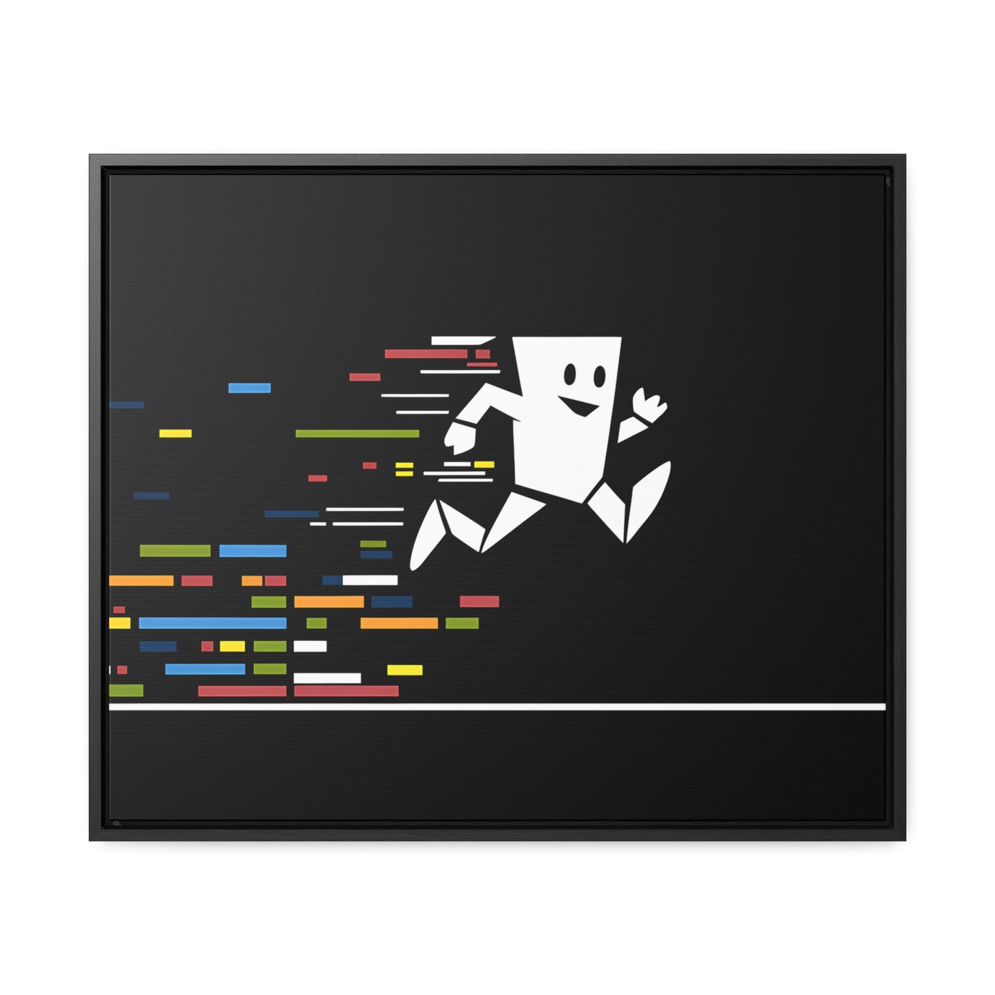 Data Sprint - Gallery Canvas Wraps, Horizontal Frame