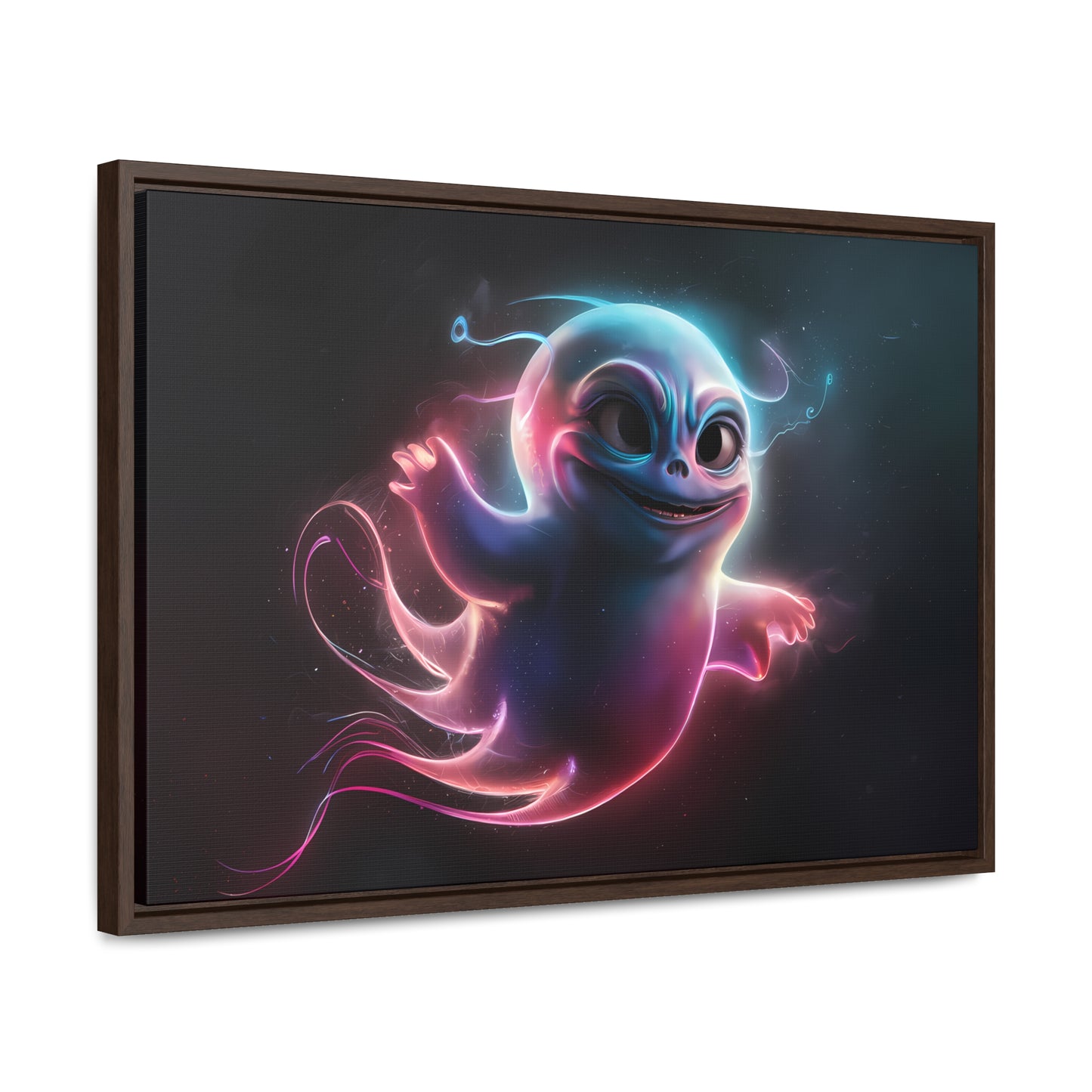 Neon Ghostling - Gallery Canvas Wraps, Horizontal Frame