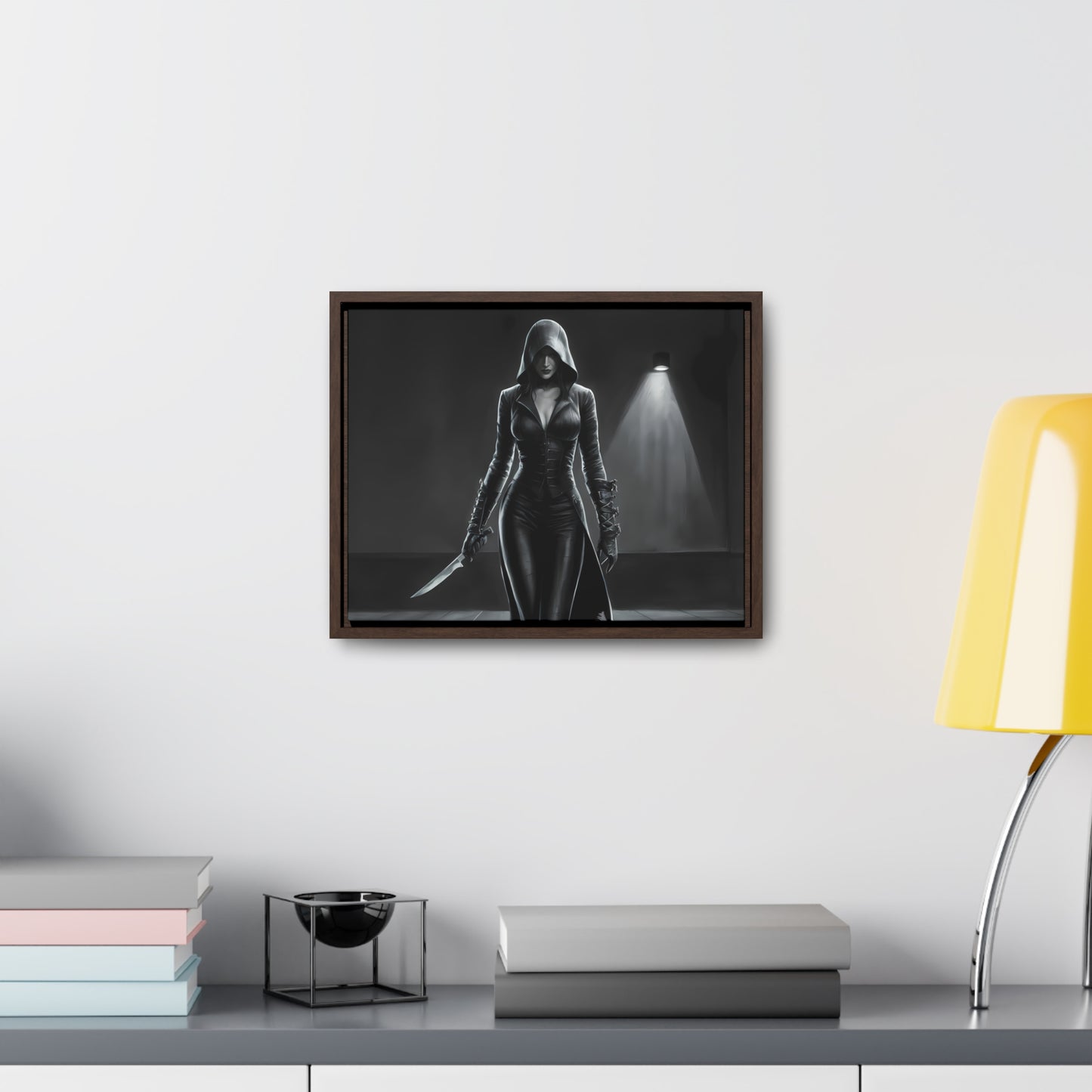 The Shadow's Blade - Gallery Canvas Wraps, Horizontal Frame