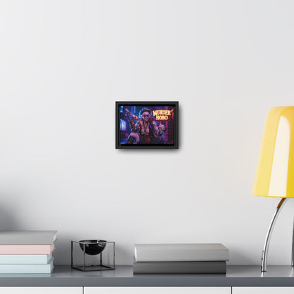 Neon Anarchy - Gallery Canvas Wraps, Horizontal Frame