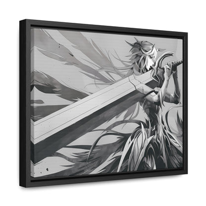 Eclipse of the Blade - Gallery Canvas Wraps, Horizontal Frame