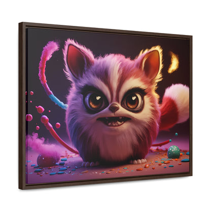 Cosmic Candy Critter - Gallery Canvas Wraps, Horizontal Frame