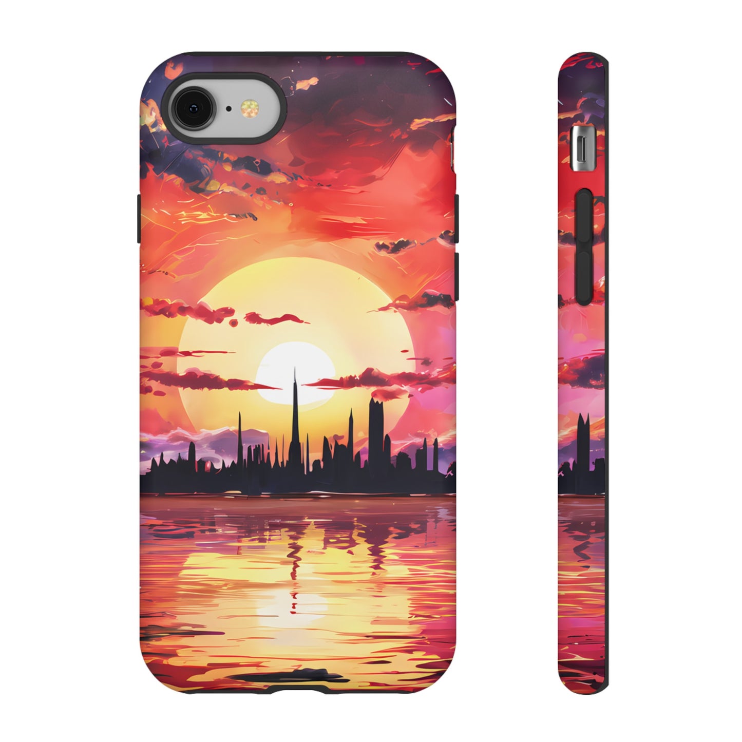 Anime Island City - Smartphone Tough Cases