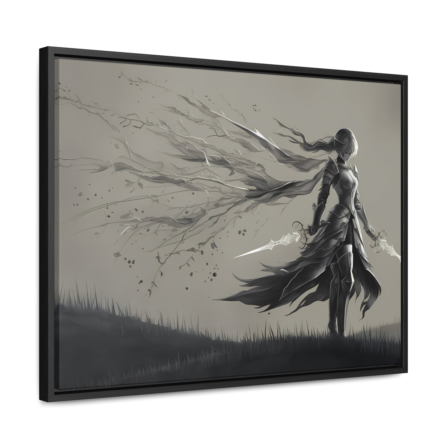 Blade of the Abyss - Gallery Canvas Wraps, Horizontal Frame