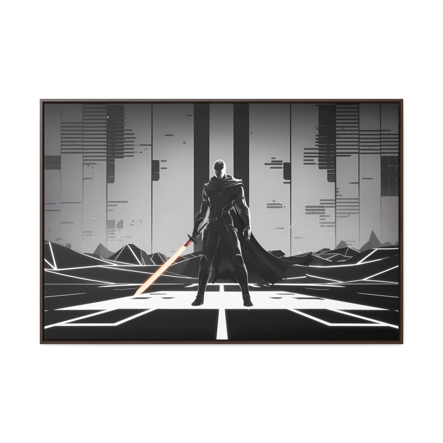 Dark Sentinel - Gallery Canvas Wraps, Horizontal Frame