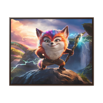 Guardian of the Mystic Grove - Gallery Canvas Wraps, Horizontal Frame