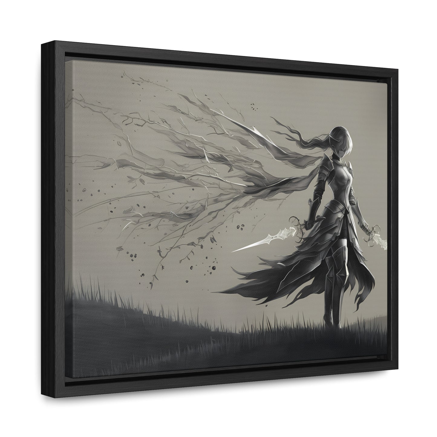 Blade of the Abyss - Gallery Canvas Wraps, Horizontal Frame