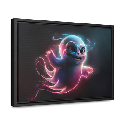 Neon Ghostling - Gallery Canvas Wraps, Horizontal Frame