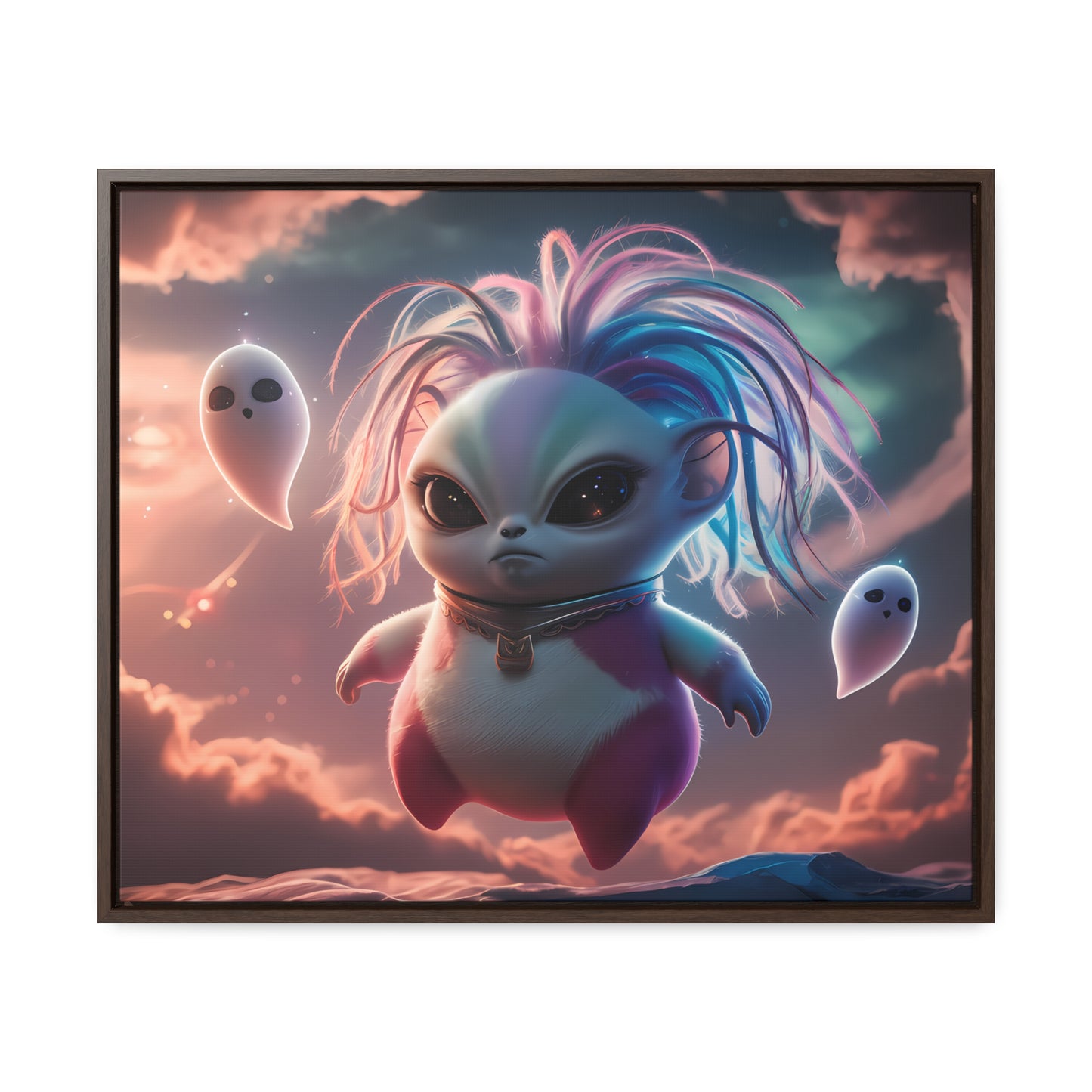 Guardian of the Twilight Spirits - Gallery Canvas Wraps, Horizontal Frame